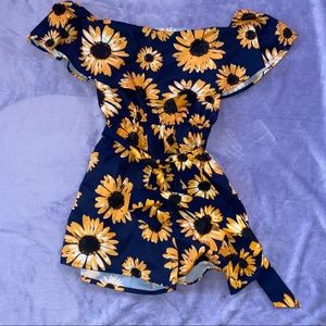 Sunflower Romper